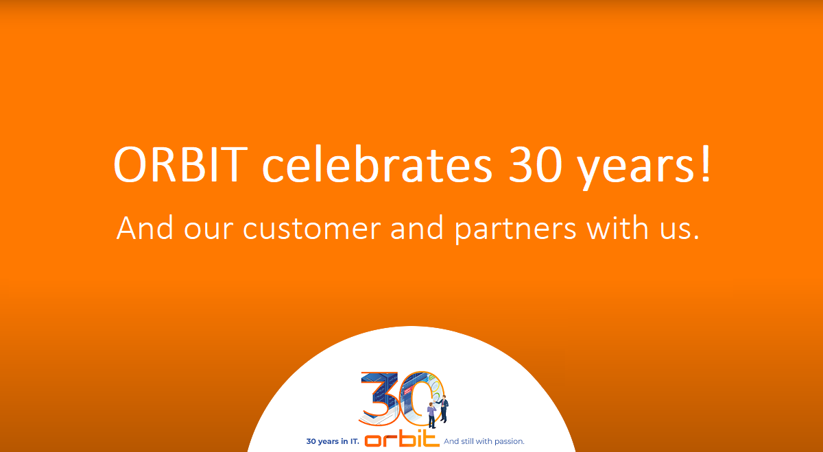 30 years of ORBIT: Wishes and congratulations from our customers and partners